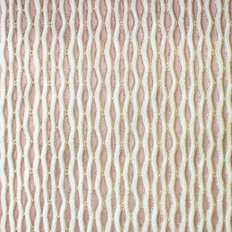 Wavy Jacquard | Peyton Fabric, Blush