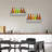 Lakitia 2 Pcs Stainless Steel Shelves Bar Bottle Holder