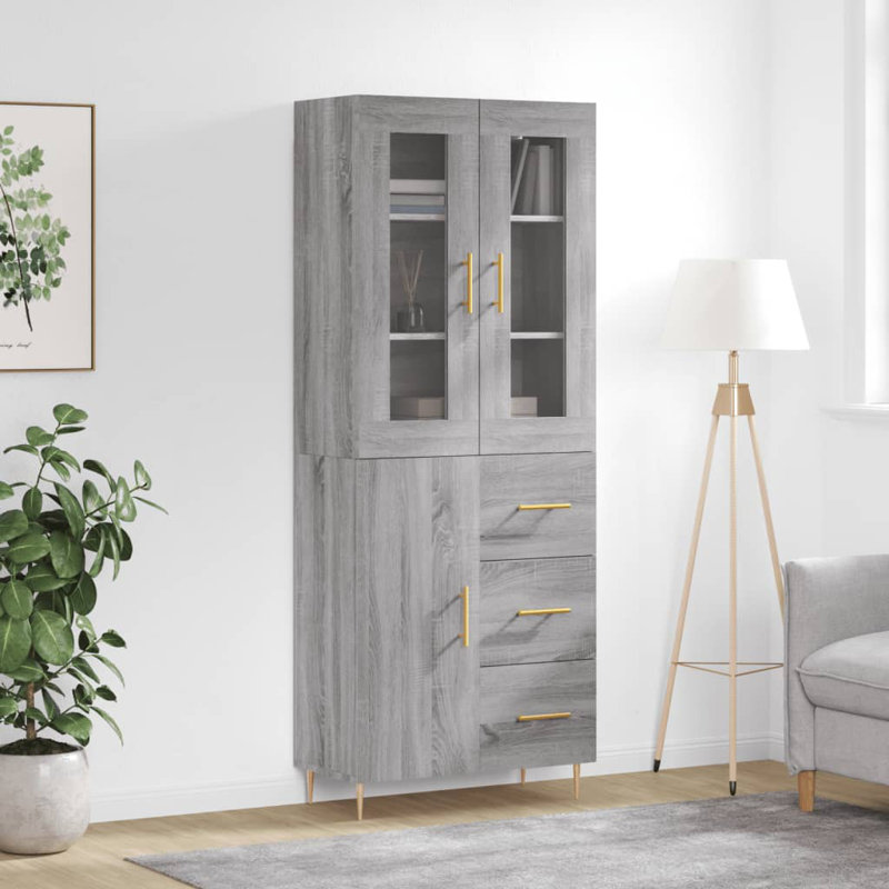 Douglaston 69.5cm Sideboard, Grey Sonoma