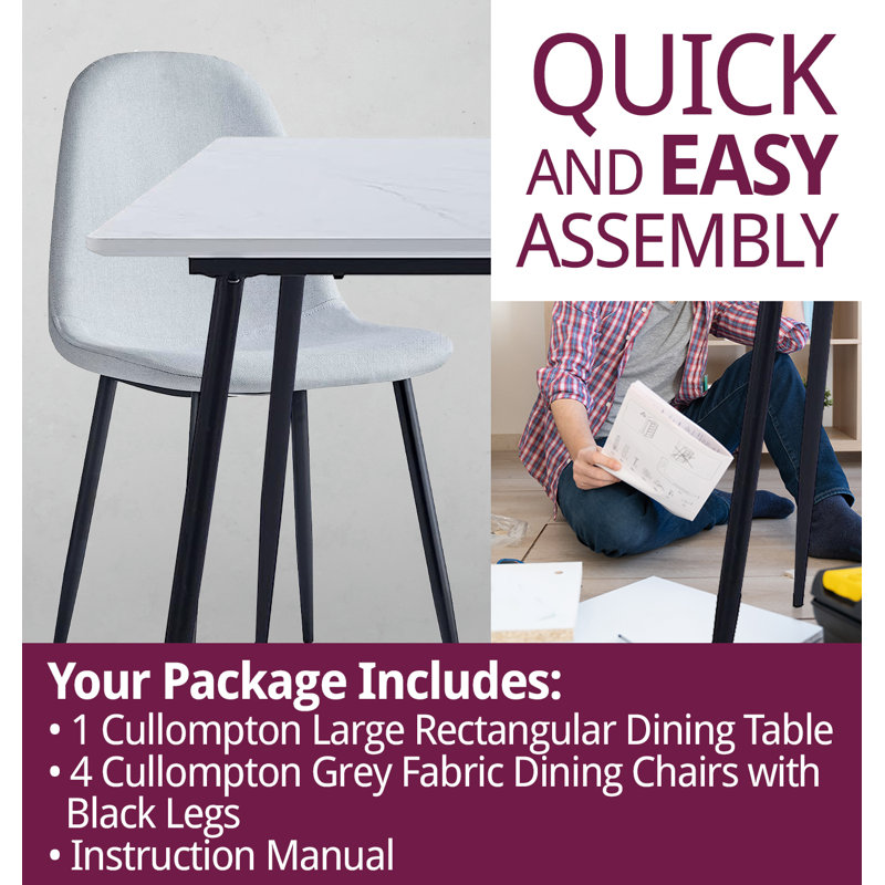 Mose 4 -Person Dining Set