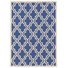 Blue/Ivory