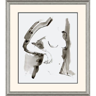 Figure in Repose I Framed Drawing Print