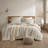 3 Piece Oversized Matelasse Comforter Set