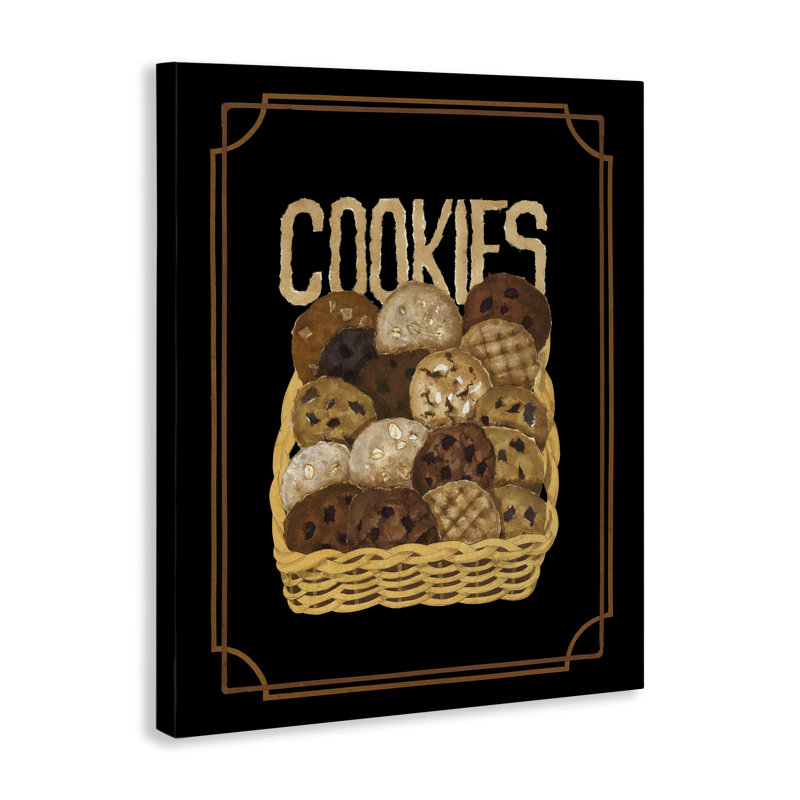 "Assortiment de panier à biscuits", art mural par Nancy Overton, H 48 po x l 36 po