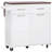 47.2" Wide Kitchen Island With Drop Leaf And Freestanding Rack-826906555