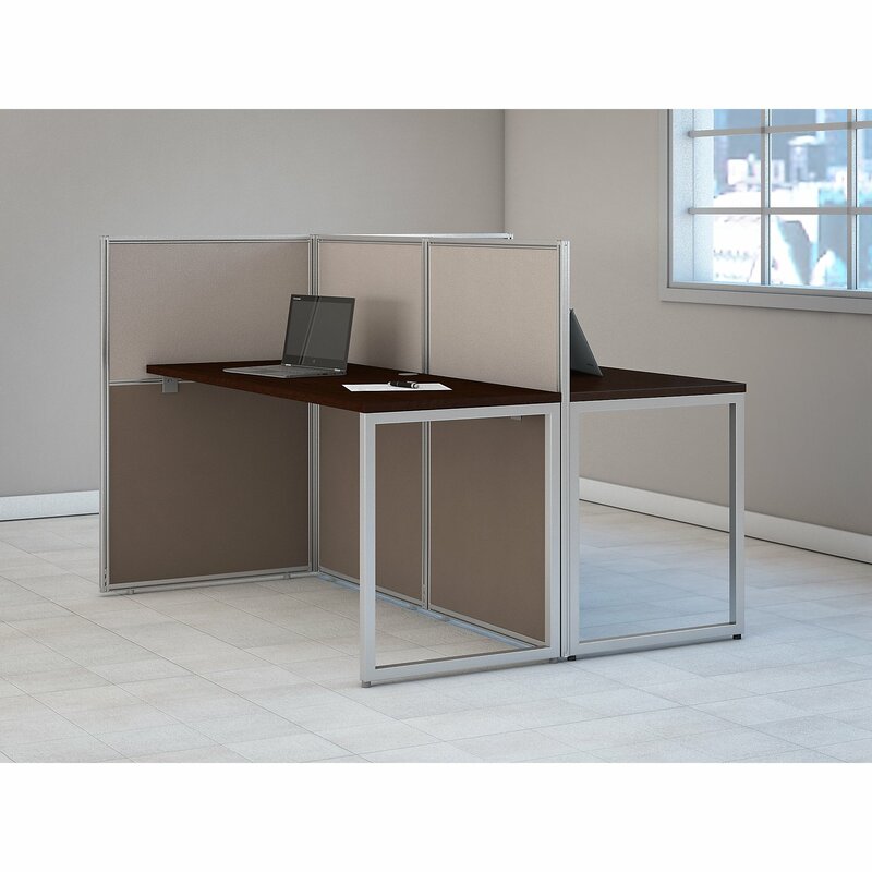 Bush Business Furniture Easy Office Computer Desk Office Set & Reviews ...