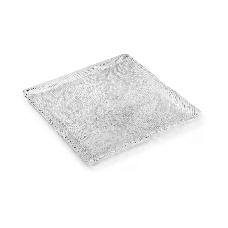 Diamanté Glass Platter