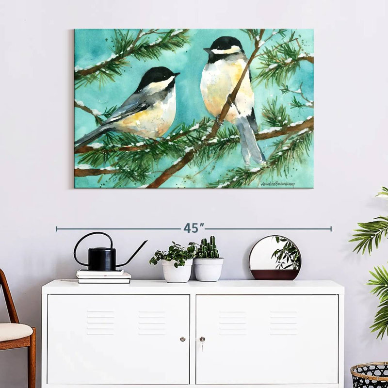 Mésange à chat, H 26 po x l 39 po