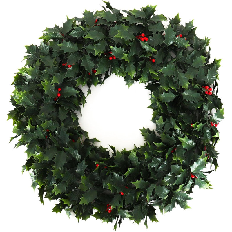 Couronne de houx anglaise 22 po Primrue, 1