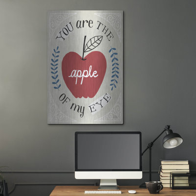 «Apple Of My Eye» par Michael Mullan, art mural en métal