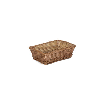 Faysville Wicker Tapered Storage Tray Basket
