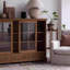 Buffet de cuisine en verre massif