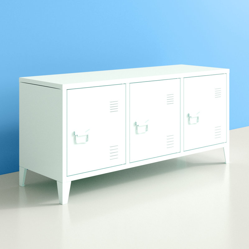 Medrano 119.9cm Sideboard, White