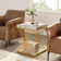 25.6'' Tall Square End Table Set
