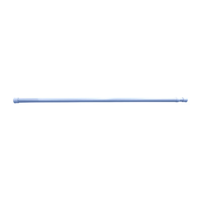 Kenney Twist & Fit No Tools Spring Tension Shower Curtain Rod, 42-72"