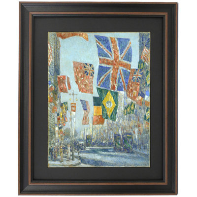 Avenues Of The Allies, Great Britain 1918 By Frederick Childe Hassam