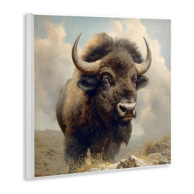 «Strong Bison Horns» par Steve Huntziker