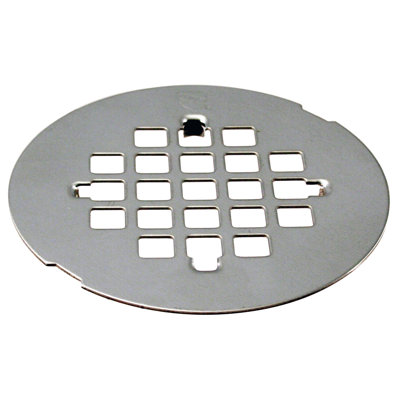 Couvercle de drain de douche en acier inoxydable 4-1 / 4 "Snap-In