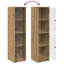  Highboard Artisan Oak 35 X 37 X 142 Cm Engineered Wood-2013153095