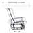 Beige Glider For Outside, Strong Support Frame, Water Fabric, Smooth Rocking Patio Chair From - Lightweight Build, Materials, Comfortable Seating