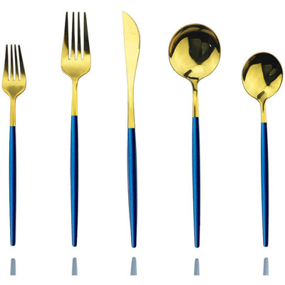 Ensemble de couverts 30 pièces, service pour 6