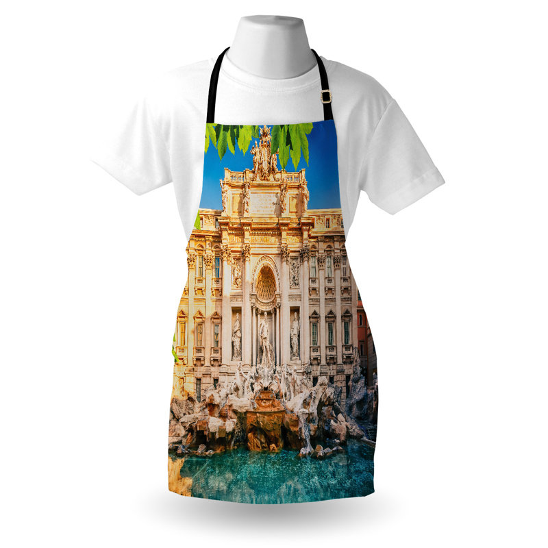 No Pattern Bib Apron