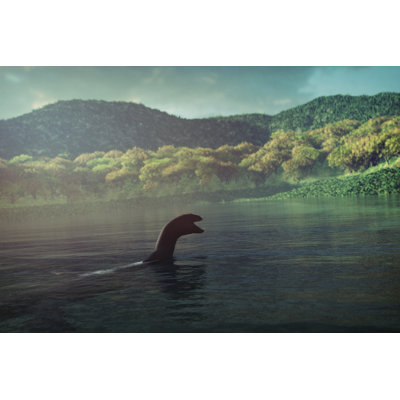 Loch Ness Monster - Wrapped Canvas Print