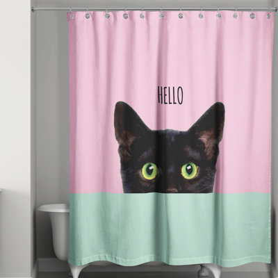 Rideau de douche simple Cats Collection