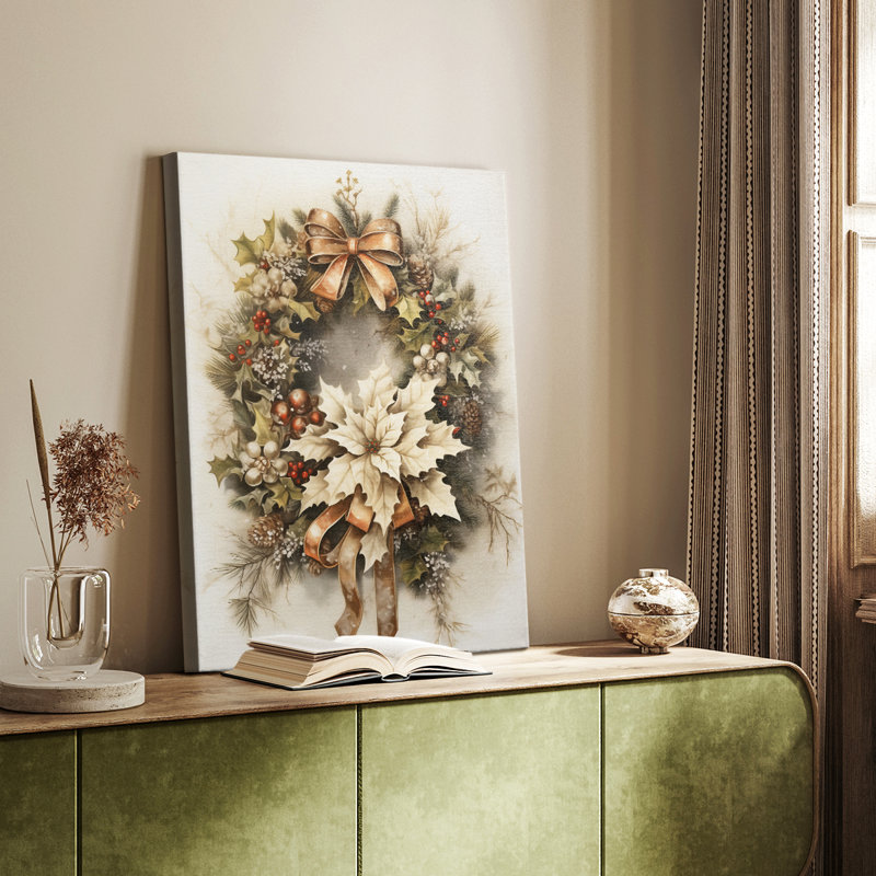 Art de Noël de Noël - galerie Cavas sur mesure, H 60 po x l 40 po