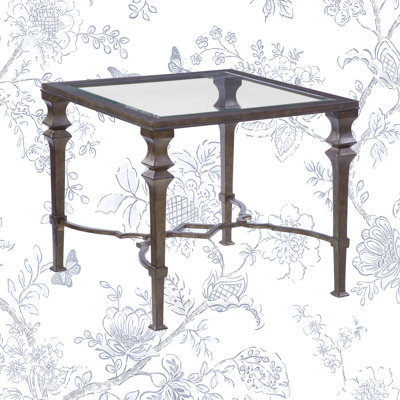 Table de bout en verre Lido