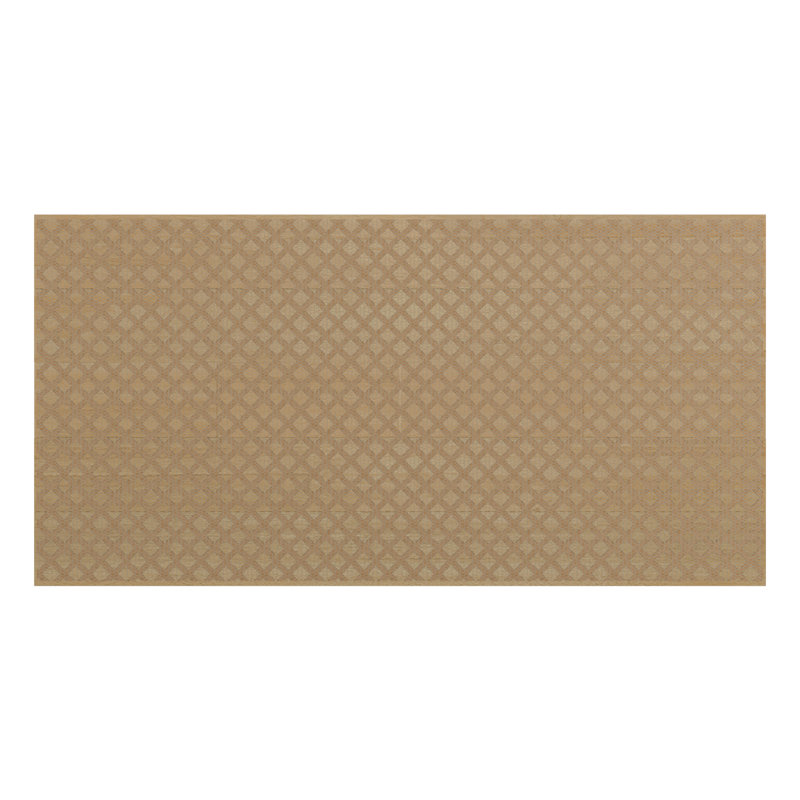 Carreau de mosaïque murale en bois minimaliste l 23 3/4 po x H 11 7/8 po x P 1/2 po, Sapele