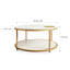 Table basse double couche