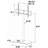 Support de plancher pivotant moderne avec tablettes, pouvant supporter jusqu'à 70 lb-21806599