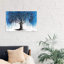 «Blue Midnight Tree» par Ashvin Harrison - impression d'art graphique-49773001-49772996