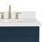 Abell 43'' Single Bathroom Vanity with White Quartz Top-70317128