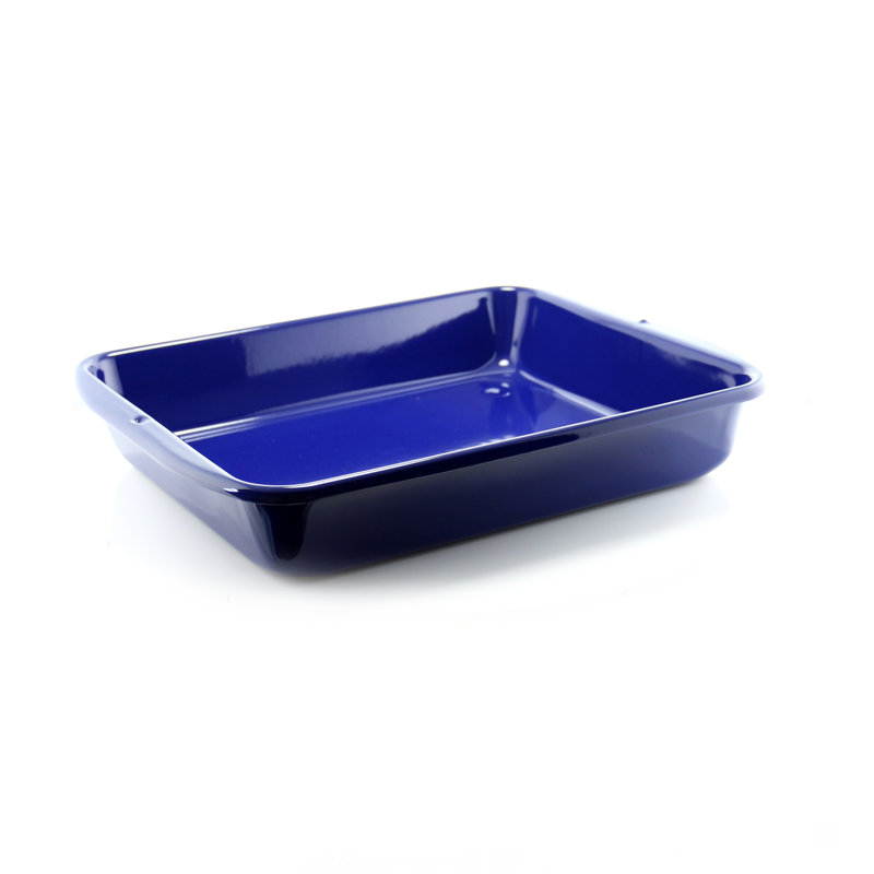 Chantal Rectangle Steel Baker Bakeware, Blue