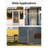 Strip Curtain, 84" Height x 38" Width, 0.08" Thickness, 6PCS Clear PVC Strip Door Curtain, Plastic Door Strips for Walk in Freezers, Featuring 50% Overlap, Freezer Curtain, Coolers & Warehouse Doors