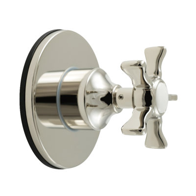 Kingston Brass Hamilton Single-Handle Three-Way Diverter Valve With Round Trim Kit