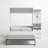 Luka Murphy Bed with Storage Cabinet (90W) -31813637