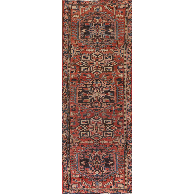 Tapis de couloir fait à la main 3 x 11