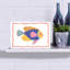 Poisson III, art mural contemporain abstrait-1724038231