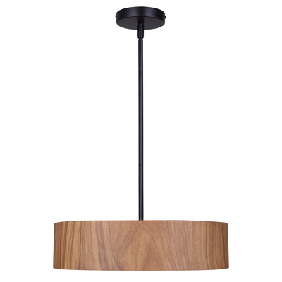 Luminaire suspendu tambour 3 lumières Faris