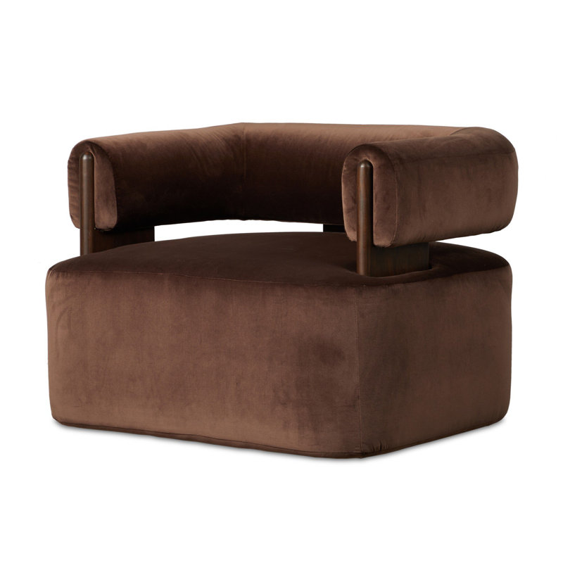 Ward Swivel Chair-Surrey Cocoa, Surrey Cocoa