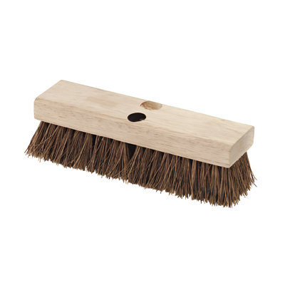 10" Palmyra Deck Scrub Brush