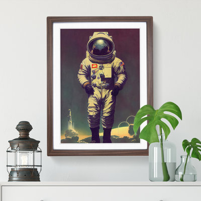 Brilliant Astronaut - Single Picture Frame Print