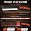 Fendoir 7,5 po robuste Bushcraft