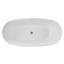 Baignoire de trempage autoportante en acrylique 67 po. X 32 po.-60122010