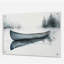 Canoe on the Lake II - Bateau côtier, décoration murale acrylique-1208776367