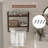 Sadiah 2 Piece Metal Tiered Shelf