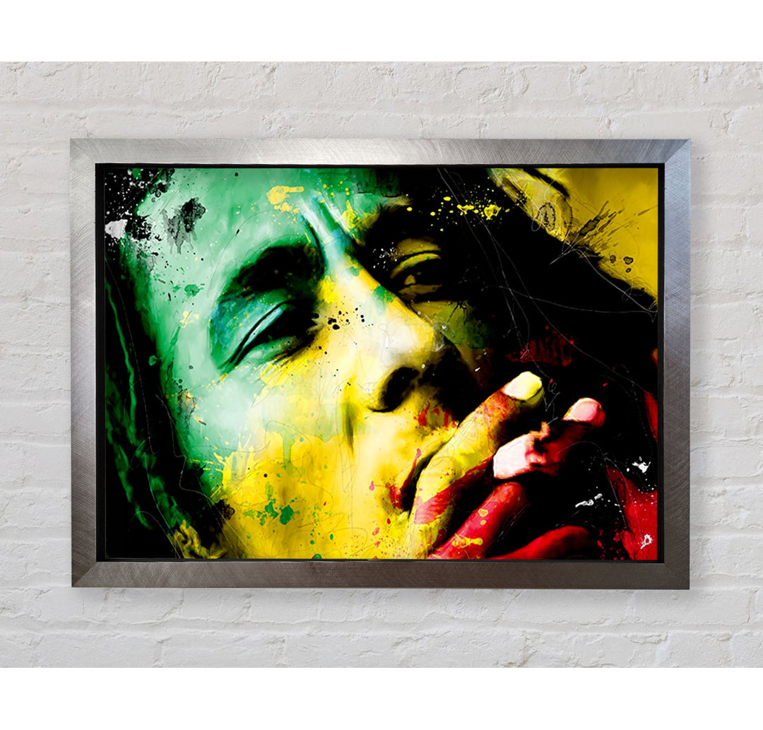 Bob Marley Farben - Druck